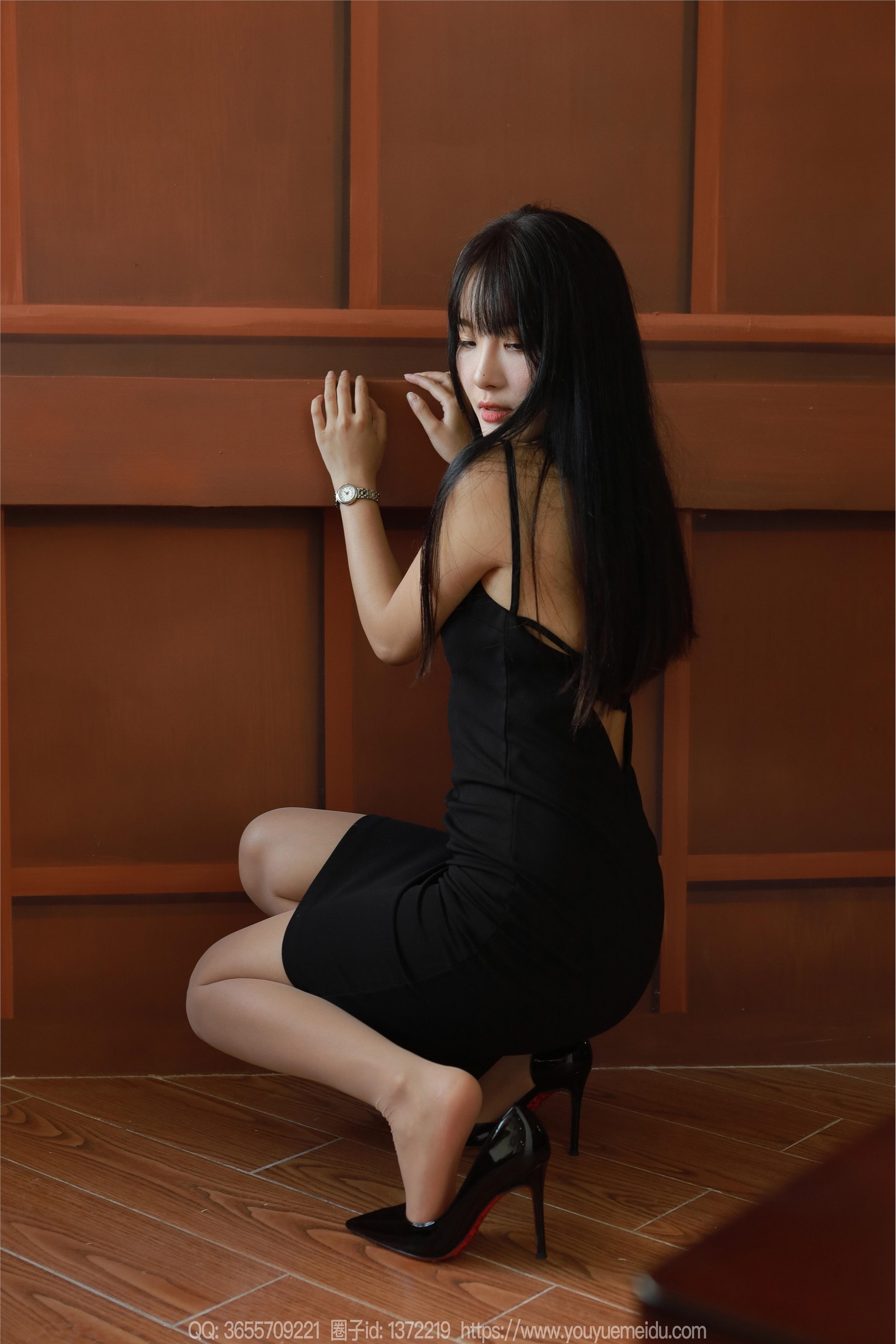 IESS异思趣向  2024.09.22 丝享家 1852 婉萍《黑色礼裙（上）》